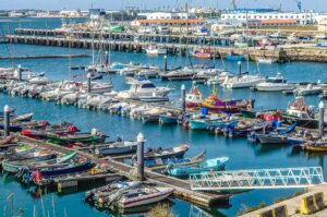 Small port in the lagoon - Aveiro, Portugal - rossiwrites.com