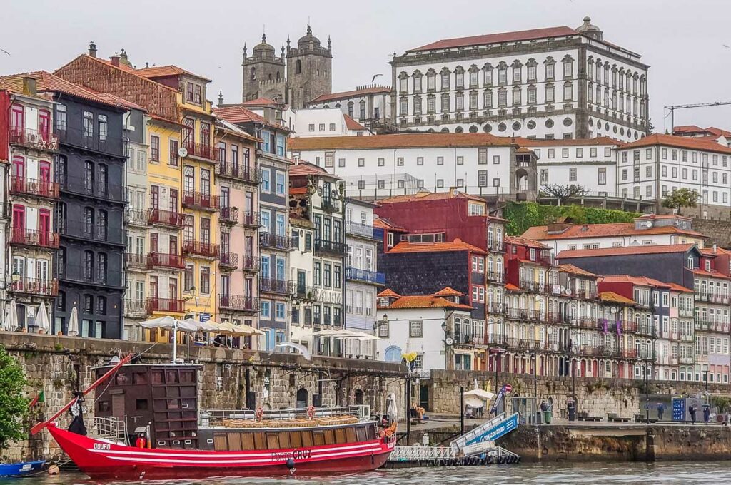 The historic centre seen from the River Douro - Porto, Portugal - rossiwrites.com