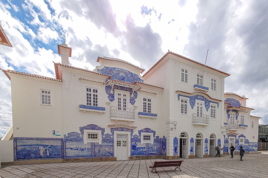 The old train station - Aveiro, Portugal - rossiwrites.com