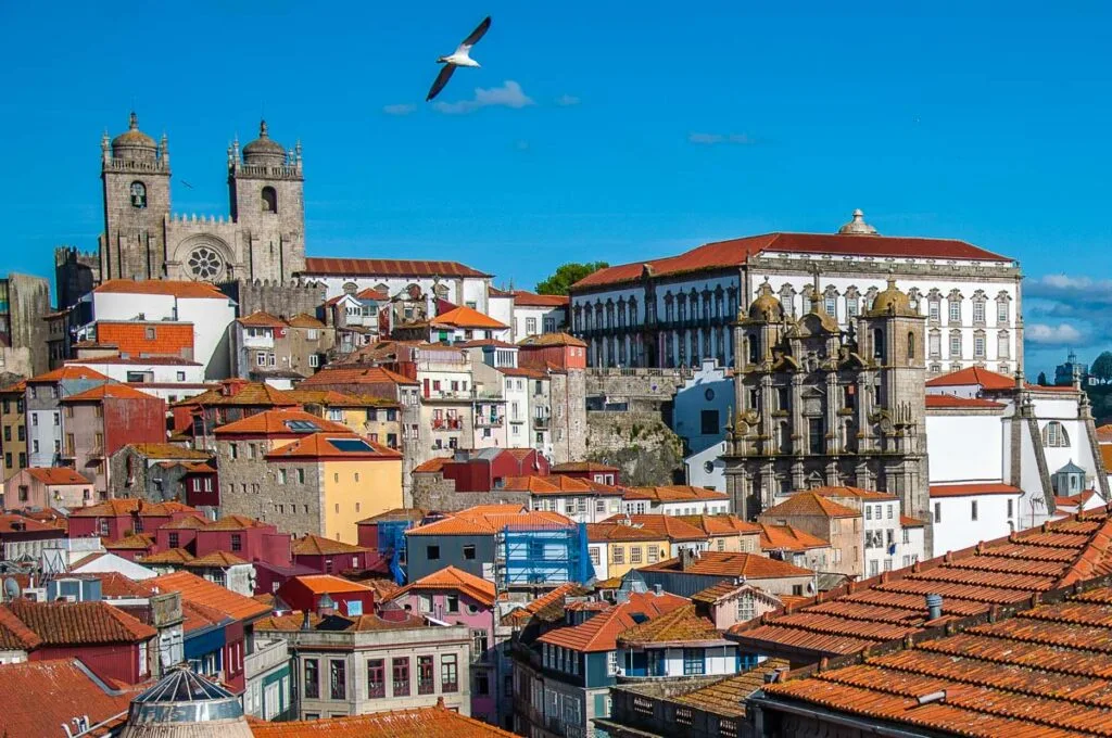 The view from Miradouro da Vittoria - Porto, Portugal - rossiwrites.com