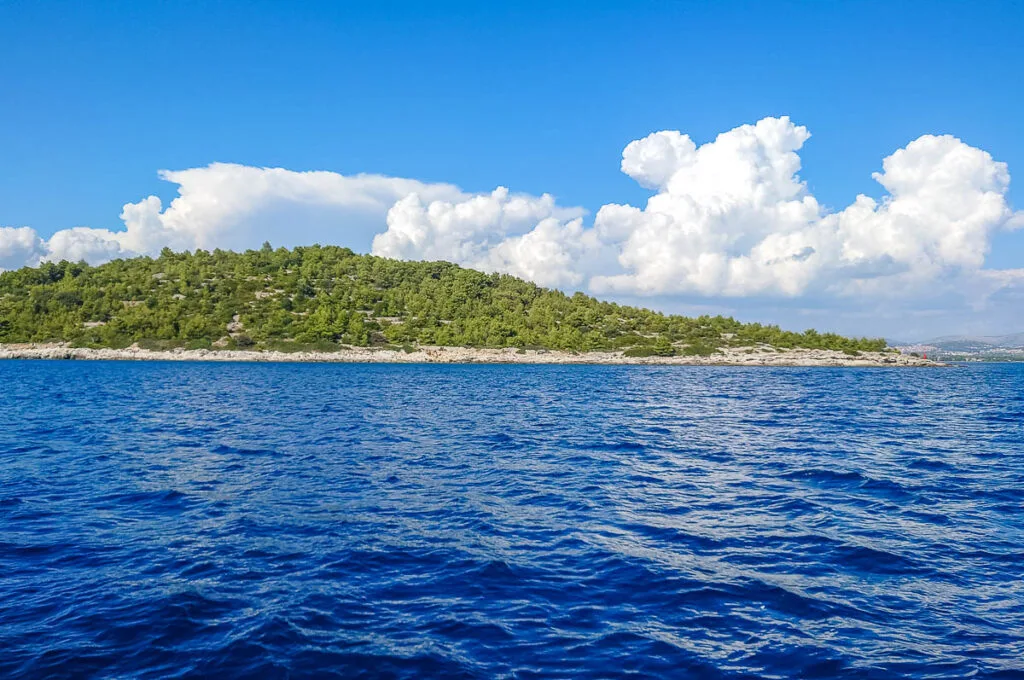 An inhabited island in the Sibenik Archipelago - Dalmatia, Croatia - rossiwrites.com