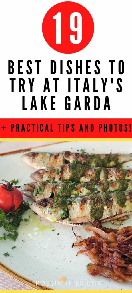Pin Me - The Food of Lake Garda - 19 Best Dishes to Eat and Wines to Try - rossiwrites.com