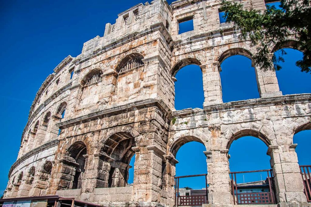 Pula Arena - Istria, Croatia - rossiwrites.com