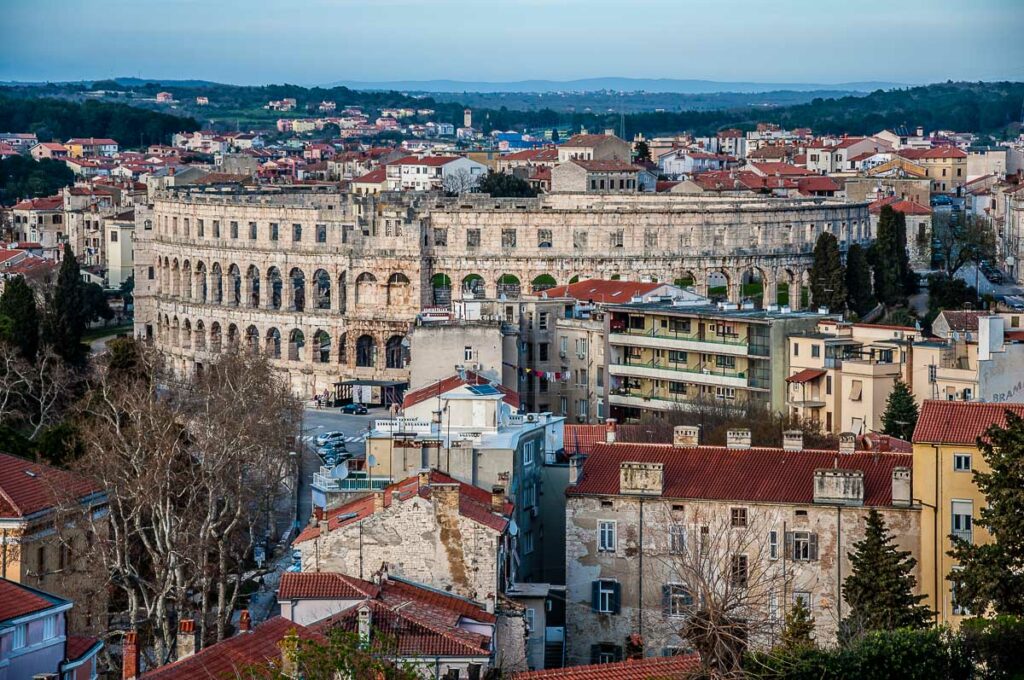 Pula Arena - Istria, Croatia - rossiwrites.com