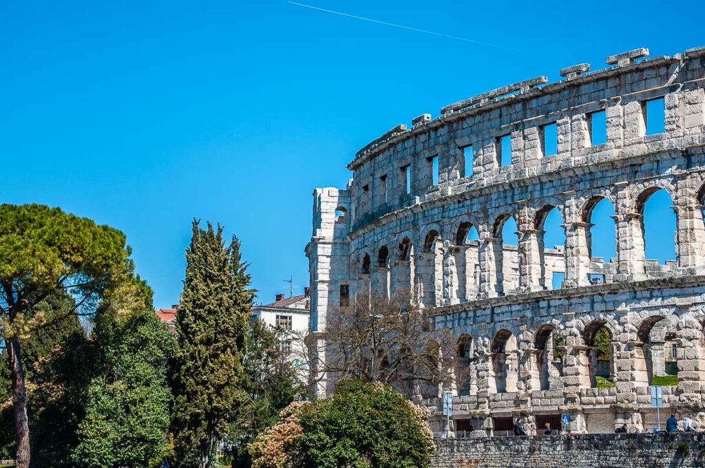 Pula Arena - Istria, Croatia - rossiwrites.com