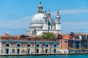 Magazzini del Sale seen from the Giudecca Canal - Venice, Italy - rossiwrites.com