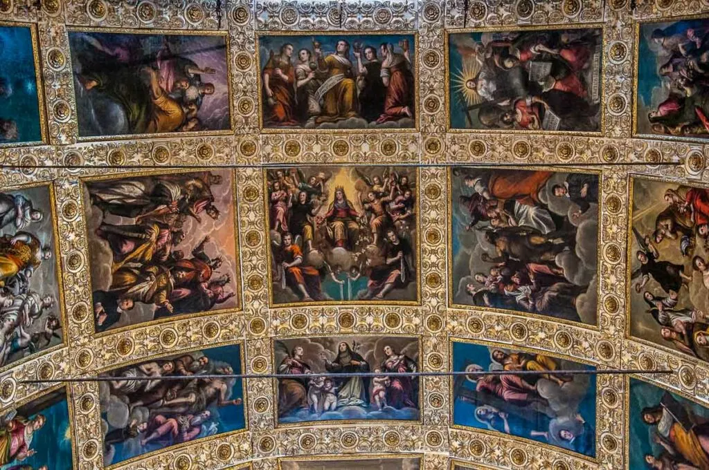 Pictorial cycle in the Church of Santa Corona - Vicenza, Italy - rossiwrites.com
