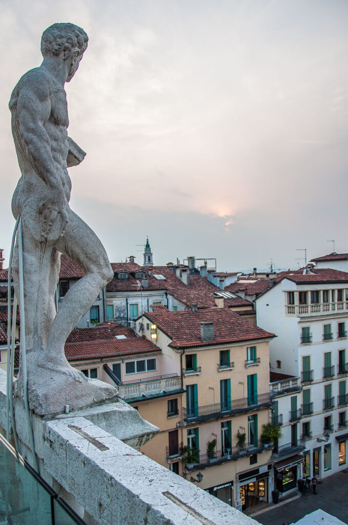 The view from the Loggia of Basilica Palladiana - Vicenza, Italy - rossiwrites.com