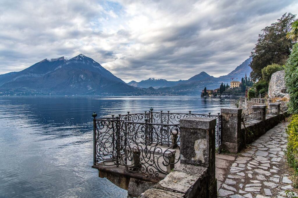 The garden of Villa Monastero in the town of Varenna - Lake Como, Italy - rossiwrites.com