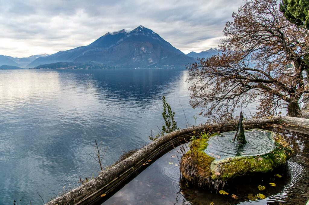 The garden of Villa Monastero in the town of Varenna - Lake Como, Italy - rossiwrites.com