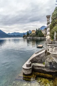 The garden of Villa Monastero in the town of Varenna - Lake Como, Italy - rossiwrites.com