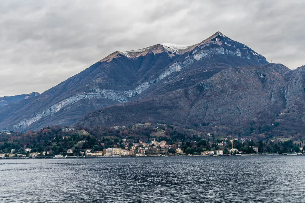 Across the lake view of Grand Hotel Tremezzo in Tremezzina - Lake Como, Italy - rossiwrites.com