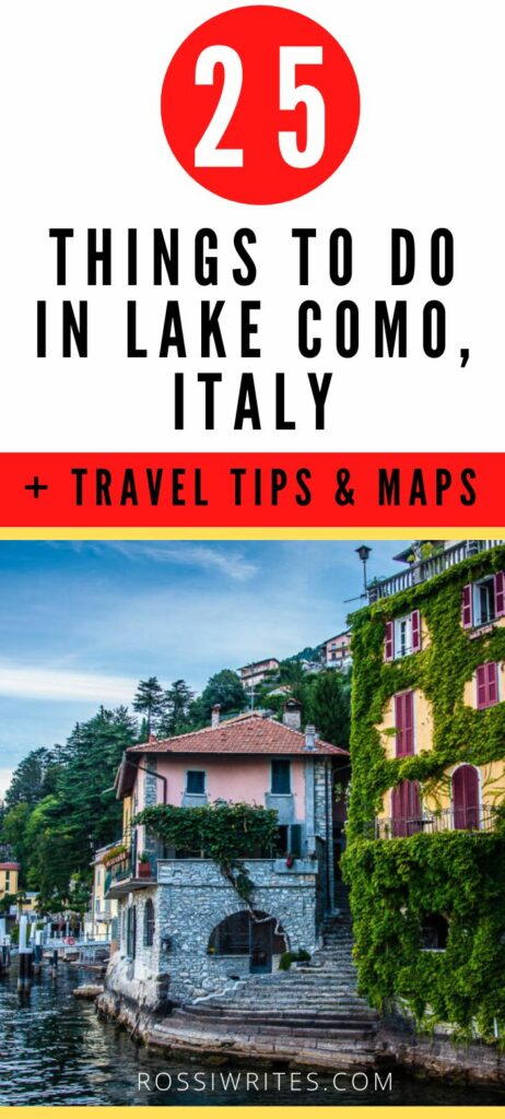 travelling around lake como