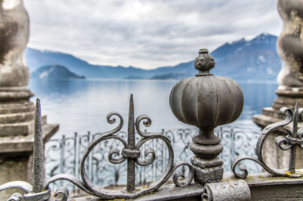 The garden of Villa Monastero in the town of Varenna - Lake Como, Italy - rossiwrites.com