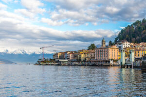 Waterside view of the town of Bellagio - Lake Como, Italy - rossiwrites.com