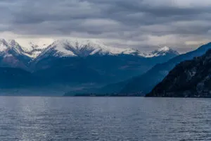 The Colico branch seen from the ferry from Bellagio to Varenna - Lake Como, Italy - rossiwrites.com