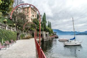 The promenade of Varenna - Lake Como, Italy - rossiwrites.com