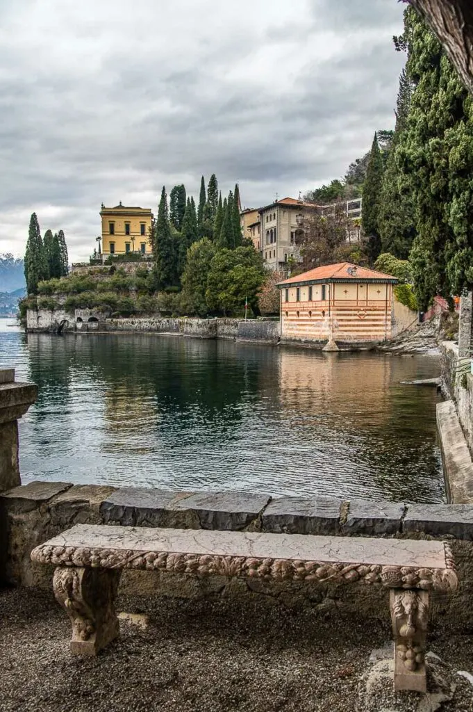 Varenna seen from the garden of Villa Monastero - Lake Como, Italy - rossiwrites.com