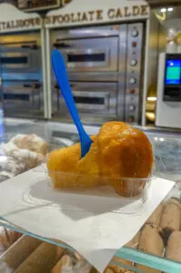 Baba - Traditional Neapolitan rum-soaked sponge - Naples, Italy - rossiwrites.com