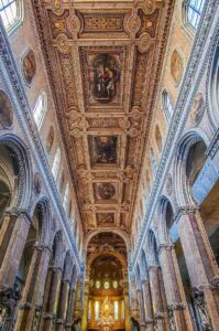 Inside Duomo - Naples, Italy - rossiwrites.com