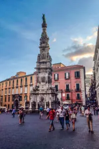 Piazza del Gesu Nuovo - Naples, Italy - rossiwrites.com