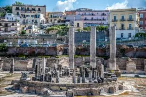 The Macellum-Serapis Temple in Pozzuoli - Naples, Italy - rossiwrites.com