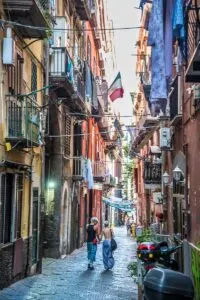 Via Atri in the historic centre - Naples, Italy - rossiwrites.com