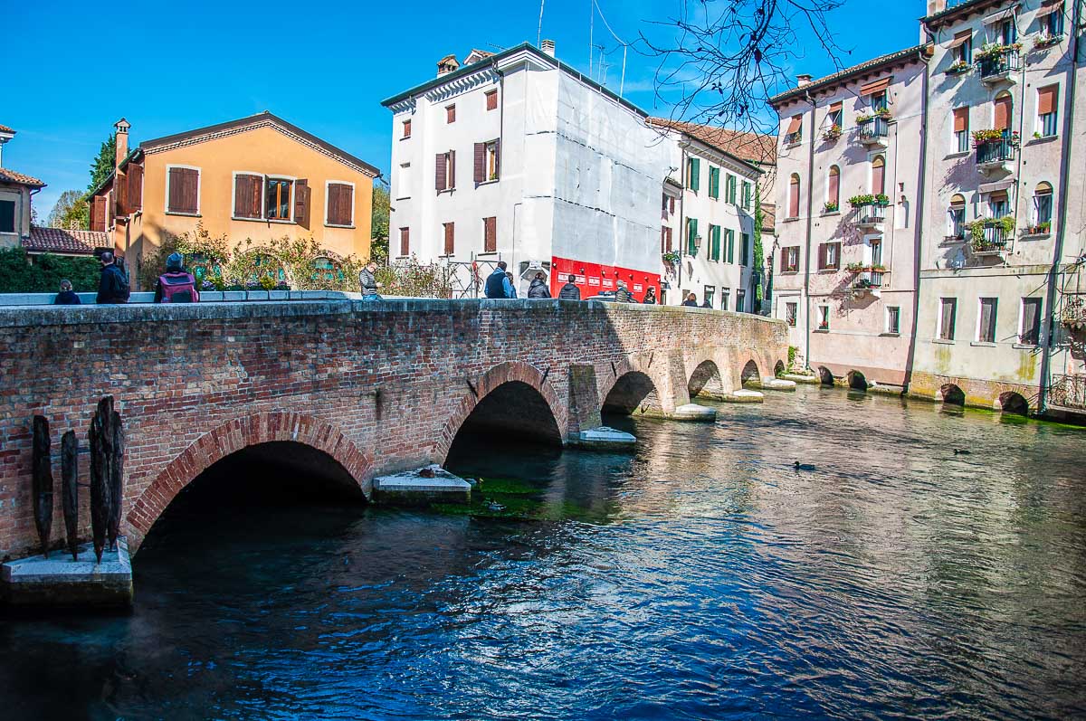 Мостът Сан Франческо от 16 век - Тревизо, Италия - rossiwrites.com