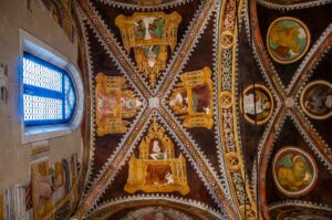 Frescoes in the Capella degli Innocenti in the Museum of Santa Caterina - Treviso, Italy - rossiwrites.com