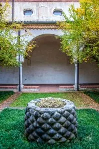 The cloister of the Museum of Santa Caterina - Treviso, Italy - rossiwrites.com