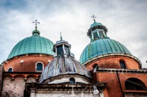 The domes of Duomo - Treviso, Italy - rossiwrites.com