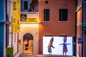 The entrance of the Gallerie delle Prigioni - Treviso, Italy - rossiwrites.com