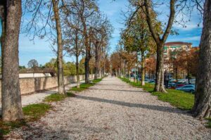 The embankment by the defensive perimeter surrounding the historic centre - Treviso, Italy - rossiwrites.com